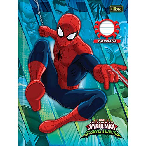 Caderno Caligrafia, Tilibra, Capas Sortidas, Pacote com 5 Cadernos