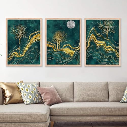 Image of kotart Modern Wall Art Framed Painting for Wall Decoration - Wall Paintings for Living Room, Bedroom - Big Size Wall Painting (Art 5, 19x25 inch)