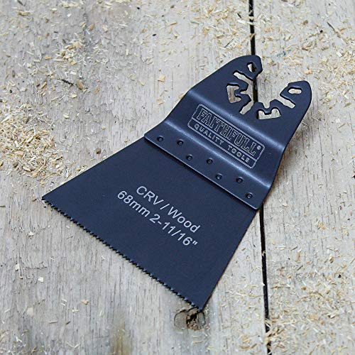 Faithfull Multi Tool Blade Set 34mm Flush Cutting Wood FAIMFW34B XMS21MBPACK5 - View #5