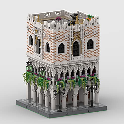 ITop Haus Bausteine Bausatz, MOC-59639 Architektur Modell, 4993 Teile Klemmbausteine Kompatibel mit Lego – Bild 3