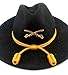 M&F Western Products Men's Acorn Cavalry Hat Band Yellow One Size