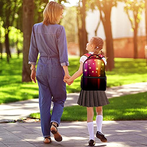 Sac à dos décontracté pour femme grand format multicolore de voyage