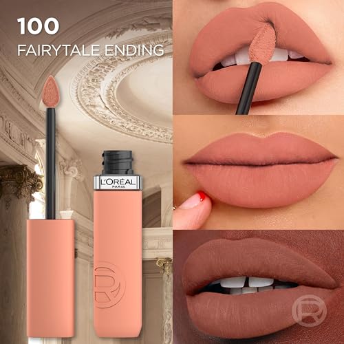 L'Oréal Paris Liquid Lipstick, Intense Colour, Longwear Matte Formula with Hyaluronic Acid, Transfer- and Smudge-Resistant - Image 4