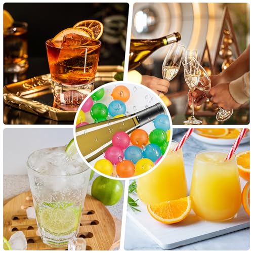 Cubos de hielo reutilizables redondos, pack de 60 miniatura 7