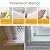 Weatherproofing Window Insulation Kit,Window Insulating Film,Home Thermal Insulation Curtains,Translucent Plastic Window Film,for Balcony,Bedroom,Kitchen,Width×Height (39.4in x 59in)