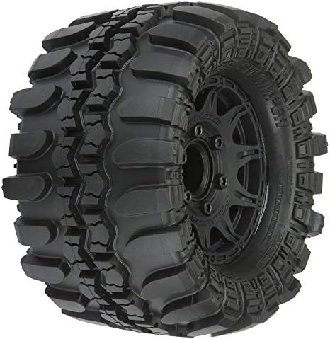 Pro-line Racing 1/10 Interco Super Swamper F/R 2.8" MT Tires Mounted 12mm Black Raid 2 PRO1011010