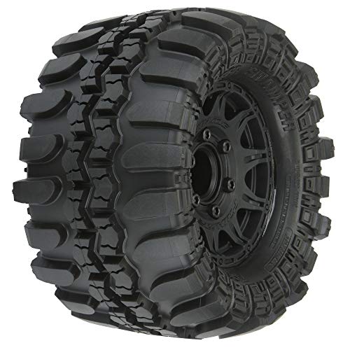 Pro-Line Racing 1/10 Interco Super Swamper F/R 2.8" Mt Tires Mounted 12Mm Black Raid 2 Pro1011010 #TOP8