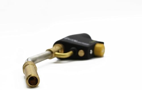 Miniatura 10 de Flame King FK4500CGA - Cabezal de antorcha de propano de alta intensidad con llama ultra remolino para soldar, soldar, fontanería, carbón de