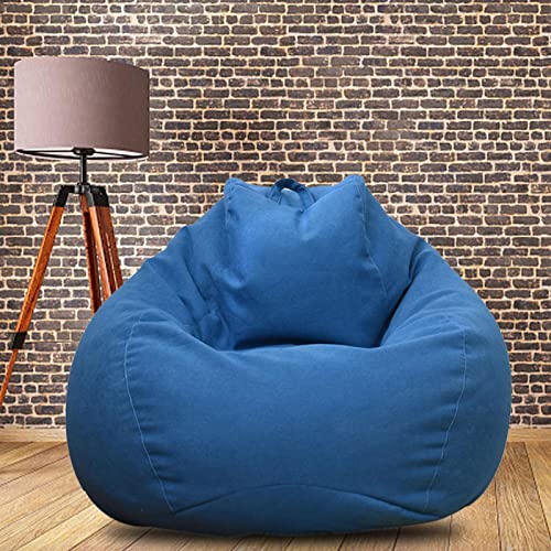 Sitzsack-Stuhl-Abdeckung (ohne Füllstoff) Waschbar Weicher Samt Robuster Reißverschluss Sitzsack-Abdeckung Mit Handheld… – Bild 6