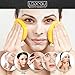 LeBeau Compressed Facial Sponges, Face Sponges for Cleansing, 100% Natural Cellulose Facial Sponge, Professional Spa Quality Face Sponge (50 Counts, Yellow)
