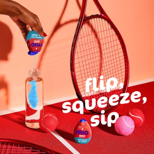 Image of Mio Liquid Water Enhancer Patriotic 4th of July Bundle - Red, White & Blue Drink Mix with Cherry Blackberry & Wicked Blue Citrus Energy, 12 Count (6 of Each), 1.62 oz (Variety Pack)