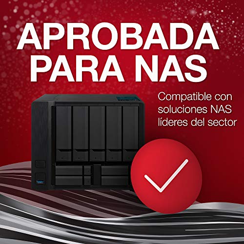 Seagate IronWolf, 3 TB, NAS, Disco duro interno, HDD, CMR 3,5" SATA 6 GB/s, 5900 RPM, caché de 64 MB para almacenamiento conectado a red RAID, y 3 años Rescue Services (ST3000VN007) - imagen 5