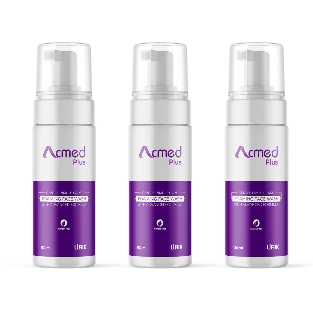 Acmed Plus Foaming Face Wash : 150ml : Pack of 3-image-39