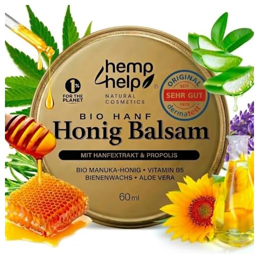 Manuka-Honig-Hanf-Salbe für trockene Haut