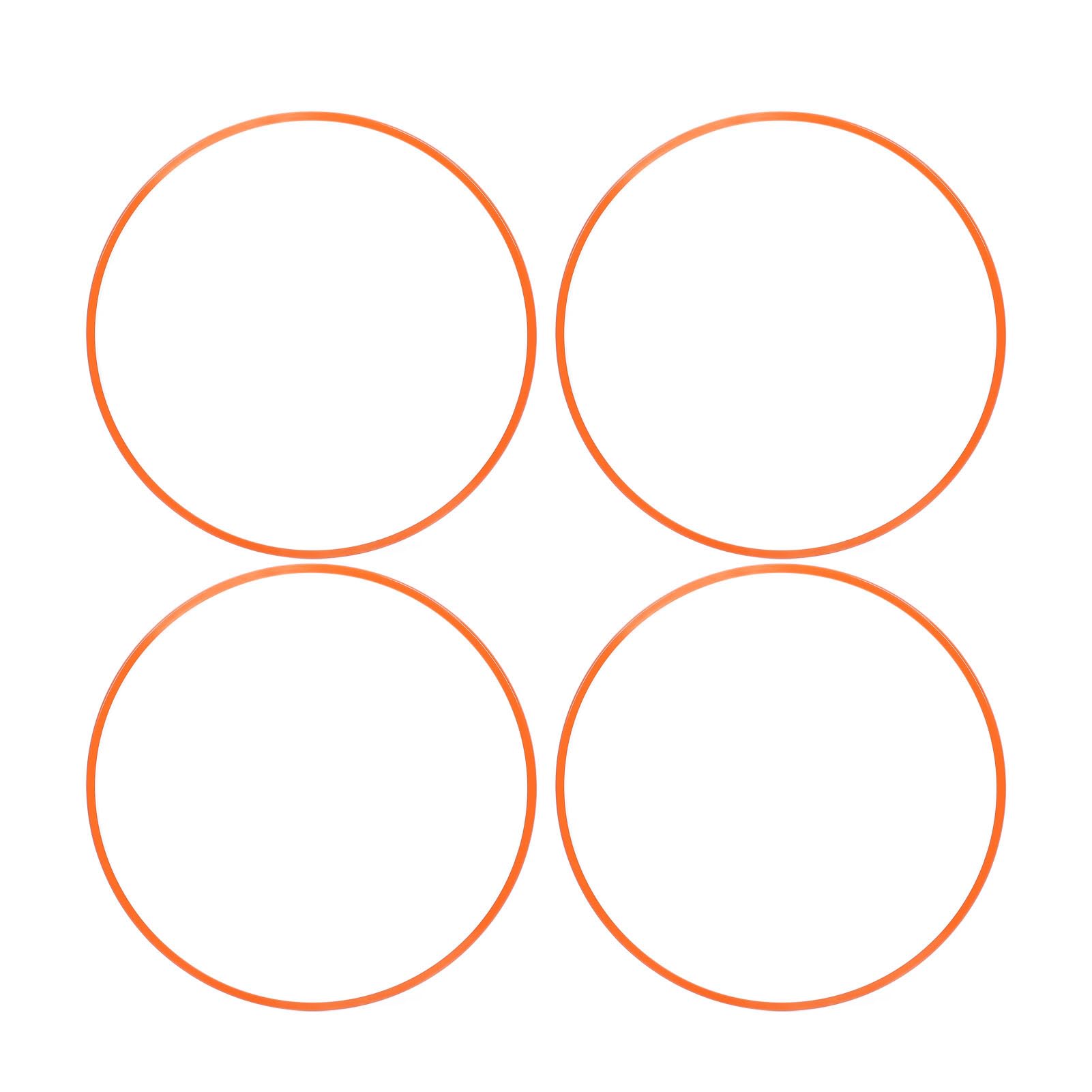 19-Zoll-Felgenschutz, 4er-Set |Kratzfester ABS-Klebeschutz in Orange |Universell passend für Fahrzeuge mit flachen Felgenkanten |Einfache Montage, kein Reifenausbau erforderlich