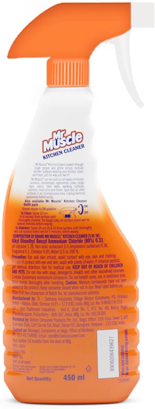 Mr. Muscle 5 in 1 Kitchen Cleaner - 500 ml miniatura 2