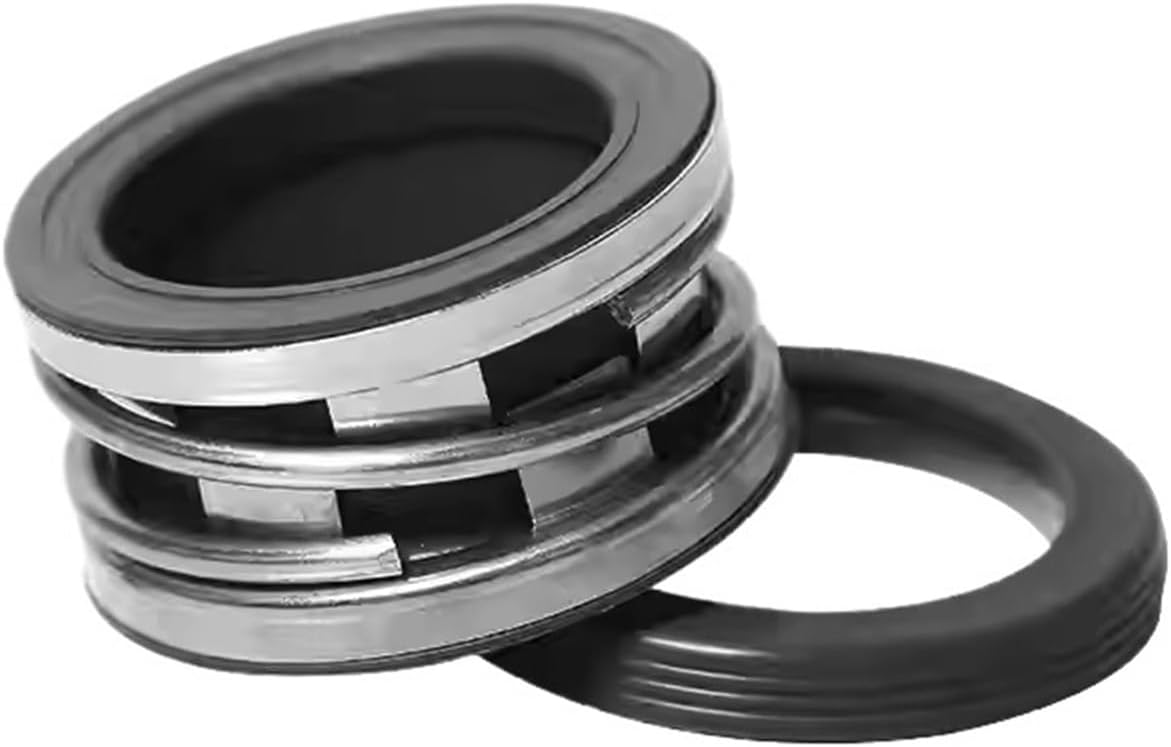 1Pcs 2100 Series Mechanical Seal, 2100-14/15/16/18/19/20/22/24/25/28/30/32/33/35/38/40, Pipeline Pump, Water Seal and Shaft Seal(Alloy - Alloy -NBR,2100-100)