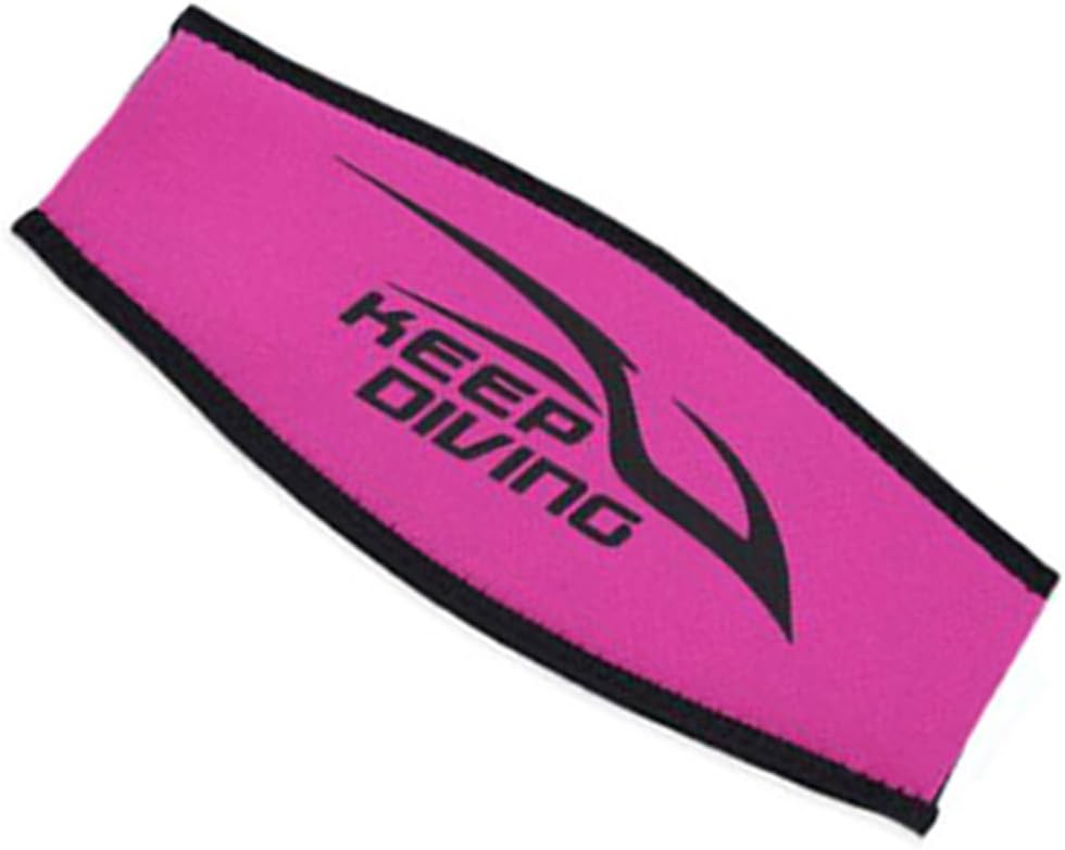 Neoprene Scuba Dive Diving Mask Strap Cover Slap Strap Wrap Pad Snorkeling Black Blue or Pink