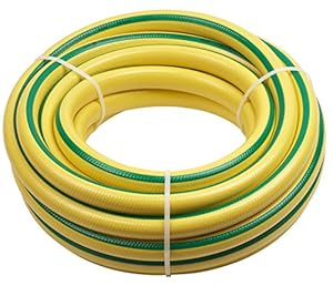 Meister Schlauch Trikotgewebe, 19, 05 mm (3/4 Zoll) - 10 m Länge - Zur Bewässerung großflächiger Gärten - Knickfest & Abriebfest - UV-beständig / Gartenschlauch aus Erst-PVC / Wasserschlauch / 9920180