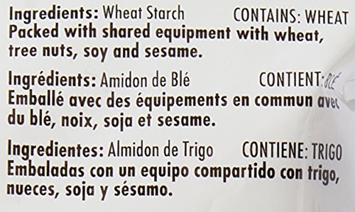 Sadaf Wheat Starch - Cook Asian Dishes With 澄粉 - Bugday Nisastasi - Kosher, Halal And Vegan - 12 Oz Bag #TOP4