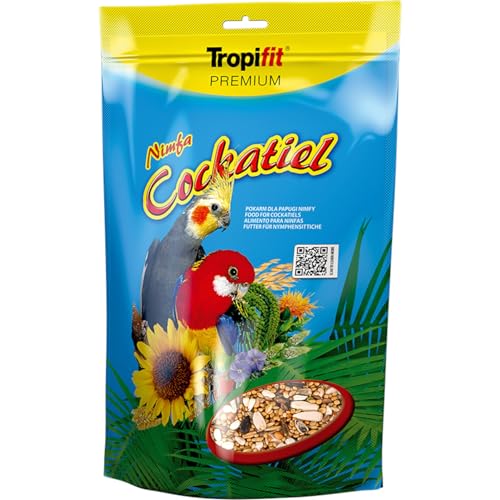 Cockatiel 700 g - alimento para cacatuas e outros papagaios de tamanho médio