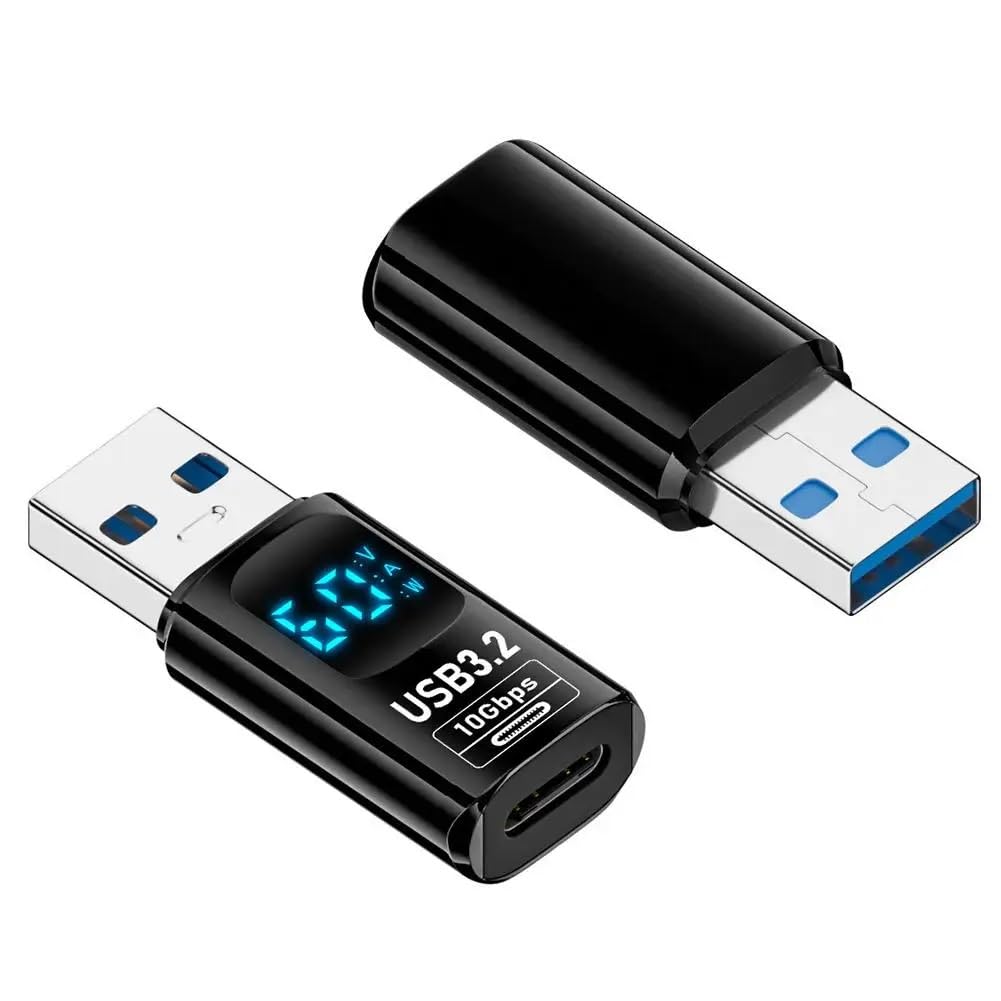 MICROWARE USB C to USB 3.2 Adapter 10Gbps, Female USB C to Male USB Adapter, USB 3.2 Type C to Type A Charger Converter OTG Fast Charging Compatible with iPhone, MacBook, Samsung Galaxy-picture-20