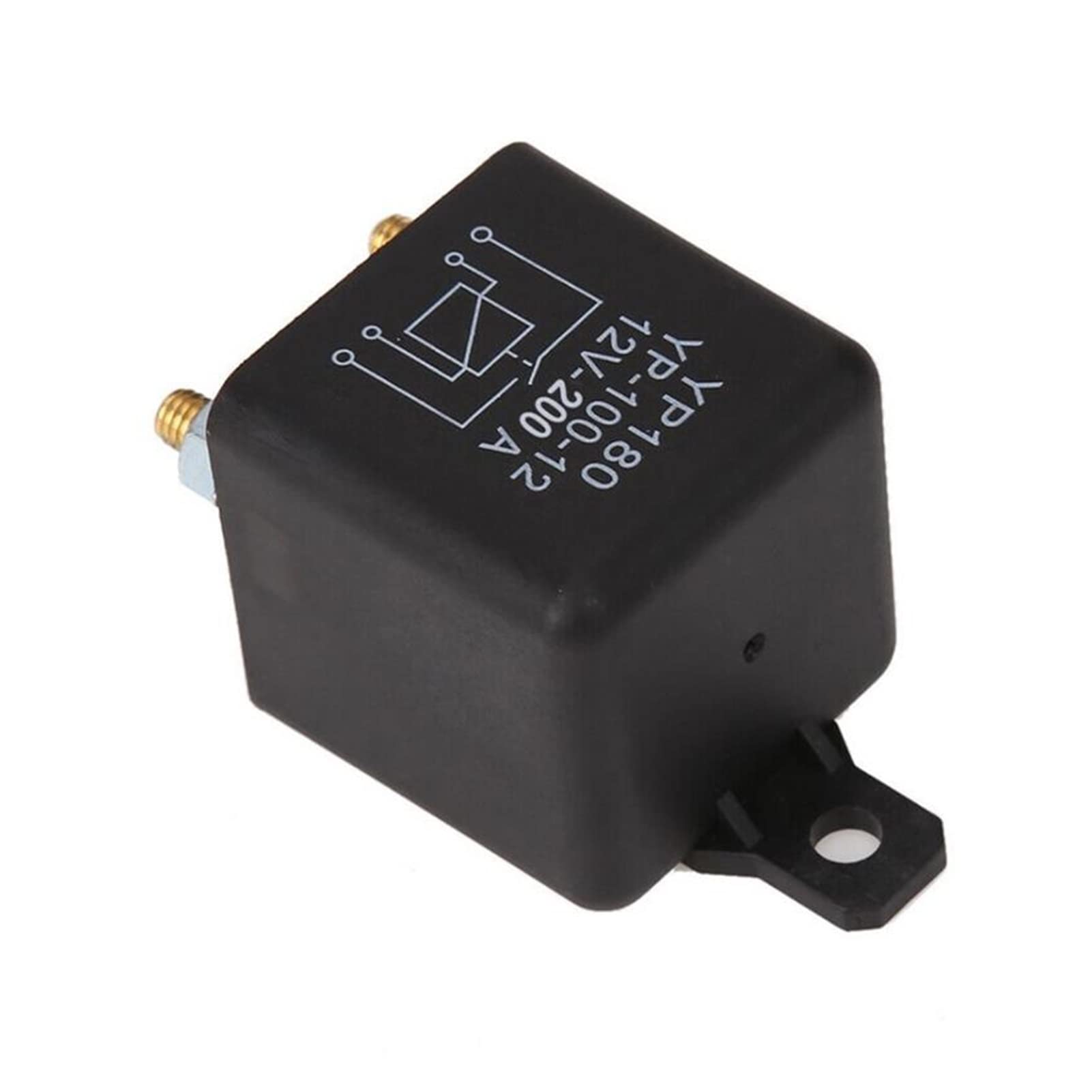 AMAZWI Commutateur Automobile de Type continu de Moteur de Camion de Relais de Voiture de Puissance élevée de 12V DC 200A