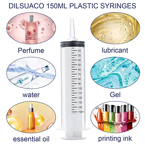 Siringa di Plastica Set Siringa 150ml-20ml-5ml-1ml...