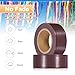 PATIKIL 10Pack Flourescent Brown Flagging Tape, 1
