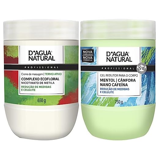 COMBO GEL REDUTOR CRIOTERAPICO E CREME TERMOATIVO NICOTINATO DE METILA