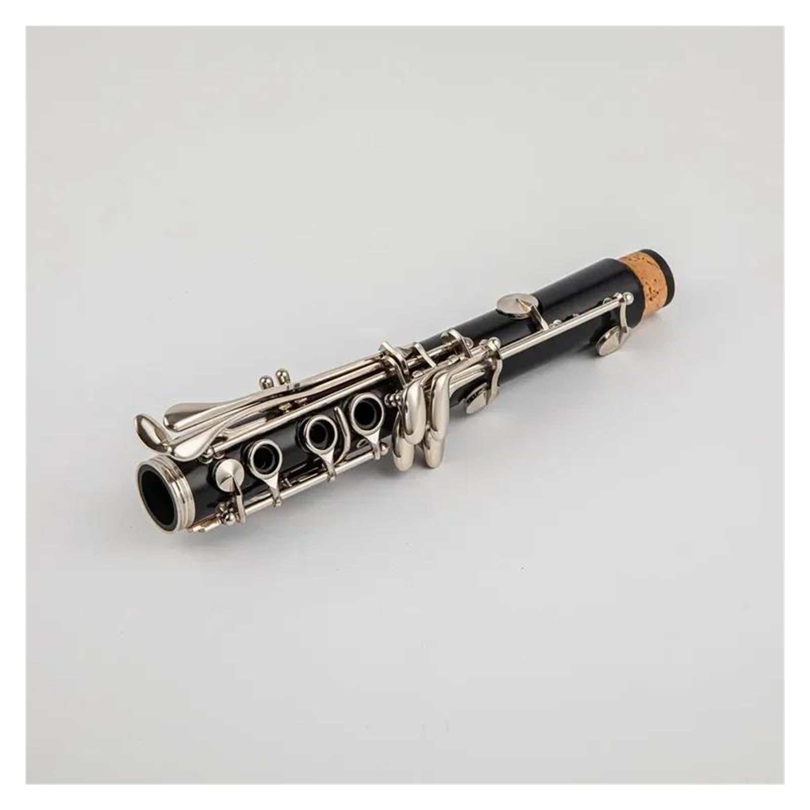 Instrumenty klarnetowe Klarnet Bb 17 Klawiszy B-dur Instrumenty Muzyczne Rurka Bakelitowa Posrebrzany Klarnet