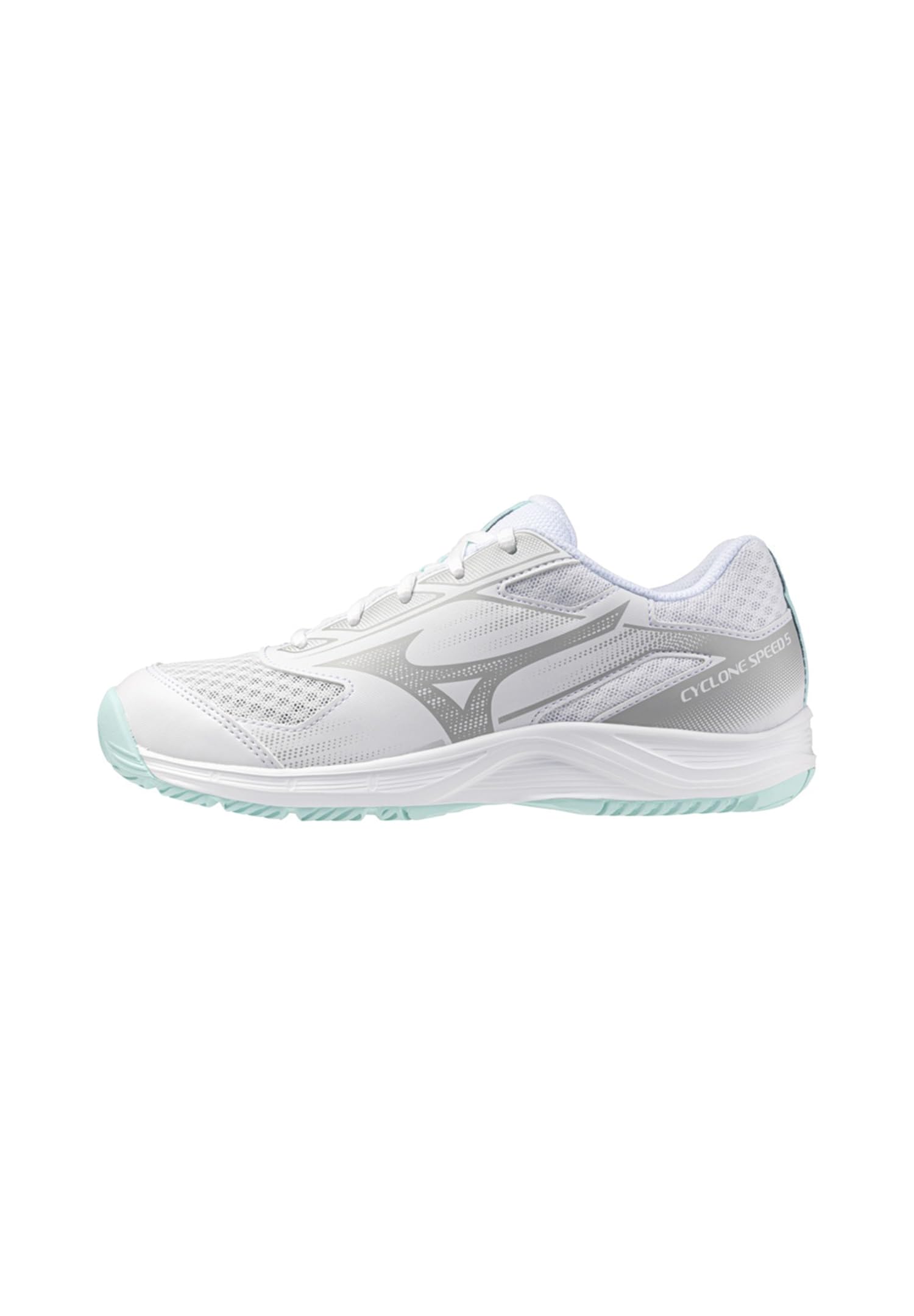 Mizuno Cyclone Speed 5 Volleyballschuhe Damen Indoor V1GA2580 45 weiß, Schuhgröße:40.5 EU