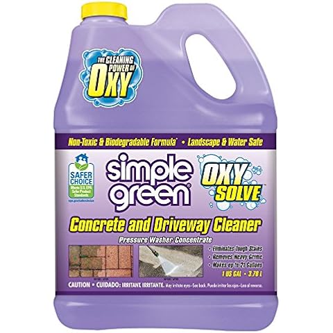 Simple Green Oxy Solve Concrete and Driveway Pressure Washer Cleaner Cover