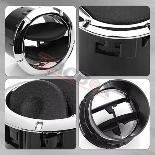 Rejilla aire acondicionado coche para Nissan NV400 2010+ 8200464605 negro plata 6