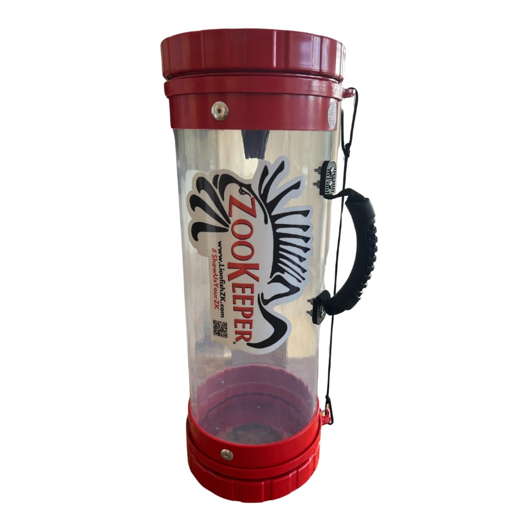 ZooKeeper Lionfish and Marine Debris Containment Unit - RED