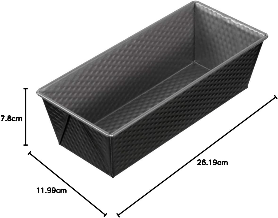 Kaiser Loaf Pan, Stainless Steel, Black, 25 cm
