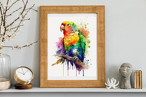 Image of Moohue Stamped Cross Stitch Kits for Adults Beginners Animal Bird Counted Cross Stitch Kits for Adults Advanced 14 Count (Animal 9)
