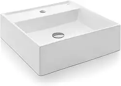 Docol Cuba de Apoio Quadrada 410x145x410 - Cod.Novo: 12009700026 Cod.Antigo: 00970026