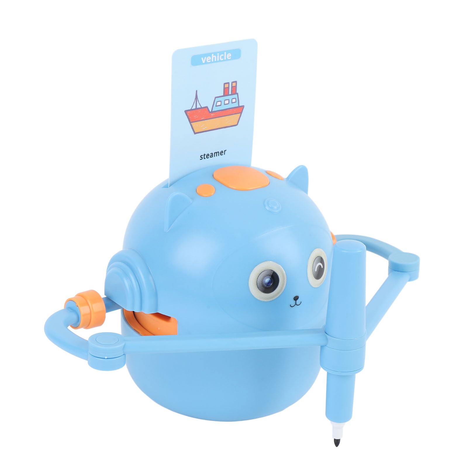Cuifati Robot de Dibujo Inteligente para Niños de 5 a 12 Años, Juguete Educativo Interactivo de Aprendizaje de Dibujo con 100 Tarjetas de Palabras, Máquina de Electrónica Interactiva por Voz, Regalo