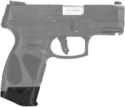 Miniatura 7 de Empuñaduras, 2 Piezas de Extensión Se Ajuste Taurus G2s 0.354 in y 40 Cal 7 RD Sola Pila