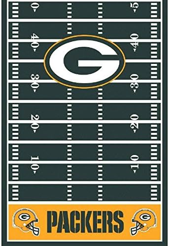 Green Bay Packers Plastic Table Cover - 54" x 96" (1 Piece) - Vibrant, Durable Plastic, Perfect for Tailgates & Game Day Parties