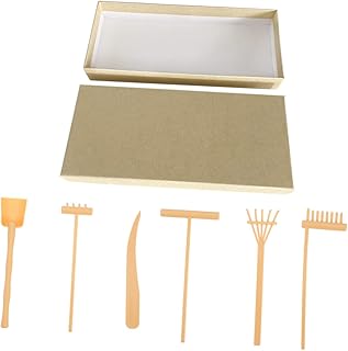 1 Set Sand Rake Japanese Garden Tools Rake Japanese Accessories Garden Sand Rakes Zen Garden Tools Fengshui Rake Sculpture Zen Garden Rake Zen Garden Rakes Kit Small Rake Set