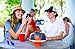 Wow World of Watersports Wow Sound 17-9000, Bluetooth Floating Speaker, Waterproof, 50 Hour Battery, 360 Degree Sound, LED Light, Fits in A Cup Holder (Orange)