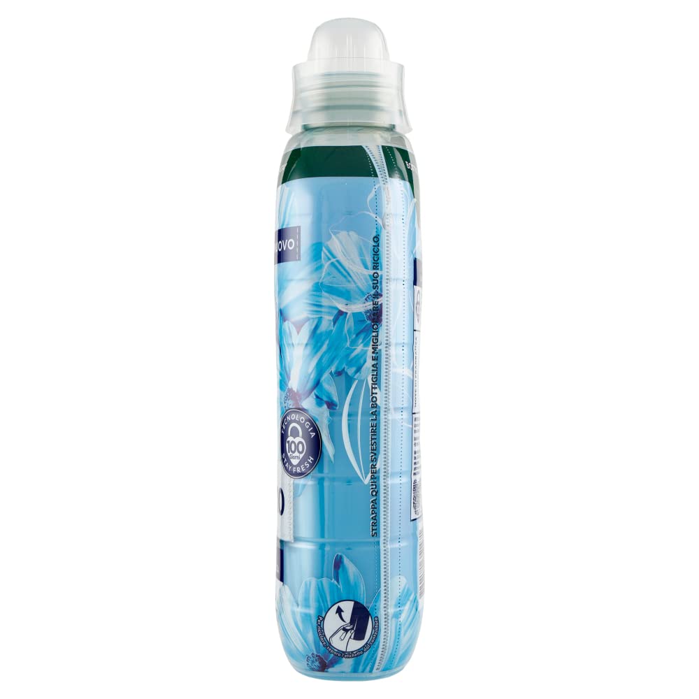 Coccolino Aria di Primavera 8 unidades, perfume y frescura para 100 días, suavizante concentrado, aire de primavera, 42 lavados, 980 ml + lata de 400 g de Polpa Gourmet italiana
