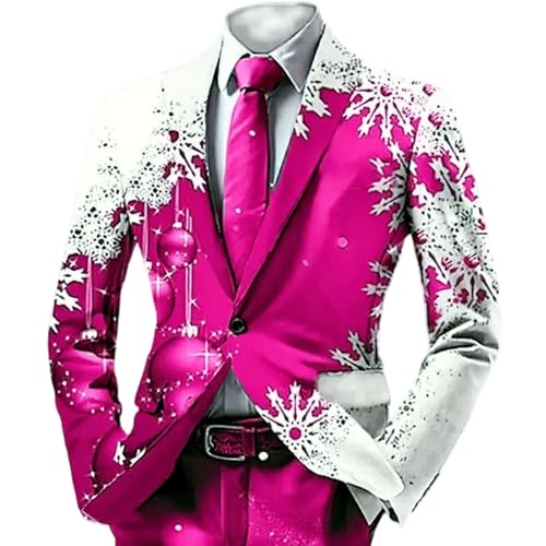 Motif de Noël veste décontractée et blazer de performance homme