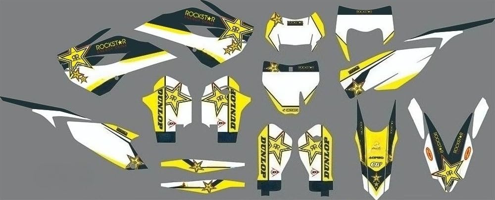 1365 MXP Graphics dirt bike decal Graphic kit For HUSQVARNA 125 250 300 350 450 501 TE FE 2014 2015 2016 and Husqvarna TC FC FS TX FX 2014 2015 125 150 250 300 350 400 450 Sticker