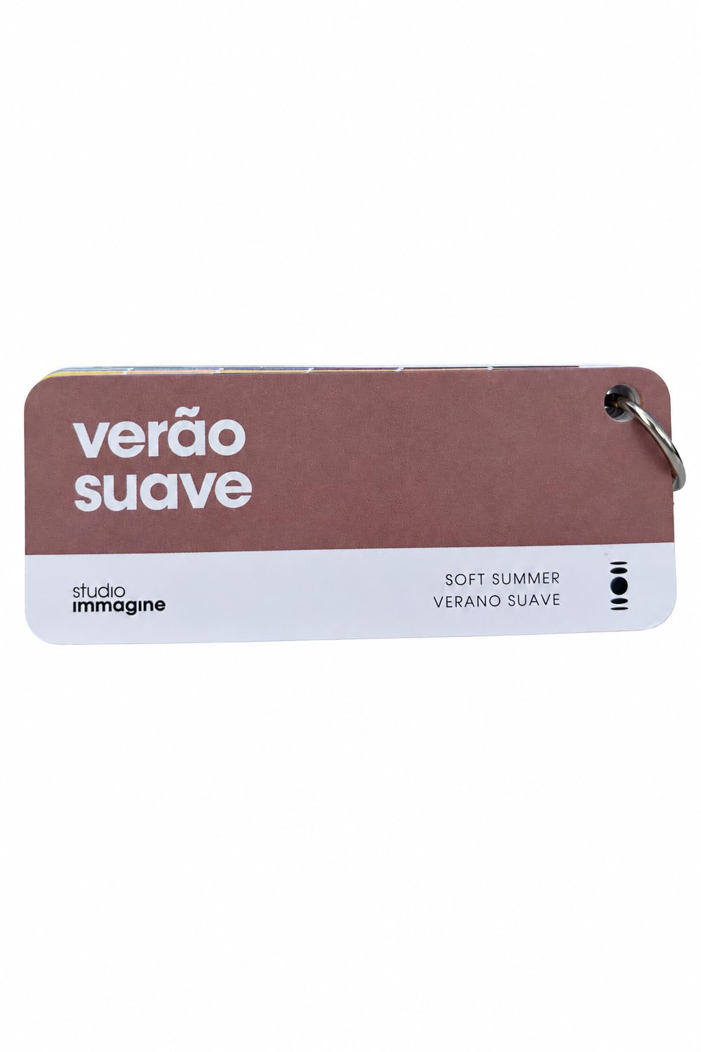Multilingual Soft Summer Card Fan Palette, Personalized Color Guide for Smart Shopping, Outfit Planning; Verano Suave/Verao Suave