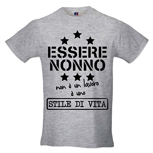 Babloo T Shirt Uomo Idea Regalo Festa dei Nonni