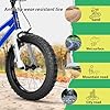 MOHEGIA Bike Tire 14x2.125 inch (57-254 mm),14" Folding Replacement Bicycle Tire Puncture Protection-Compatible with Kids Bike and Children Racing #5
