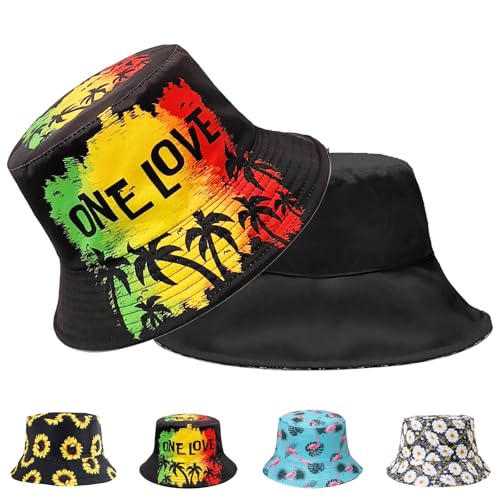 AUNGSHE Fischerhut, Sonnenhut, Bucket Hat Damen Herren, Beidseitig Tragen Fischerhüte, Retro Outdoor-Anglerhut Faltbar Buschhut für Wandern Camping Urlaub(Kokosnussbaum) AUNGSHE Fischerhut, Sonnenhut, Bucket Hat Damen Herren, Beidseitig Tragen Fischerhüte, Retro Outdoor-Anglerhut Faltbar Buschhut für Wandern Camping Urlaub(Kokosnussbaum)